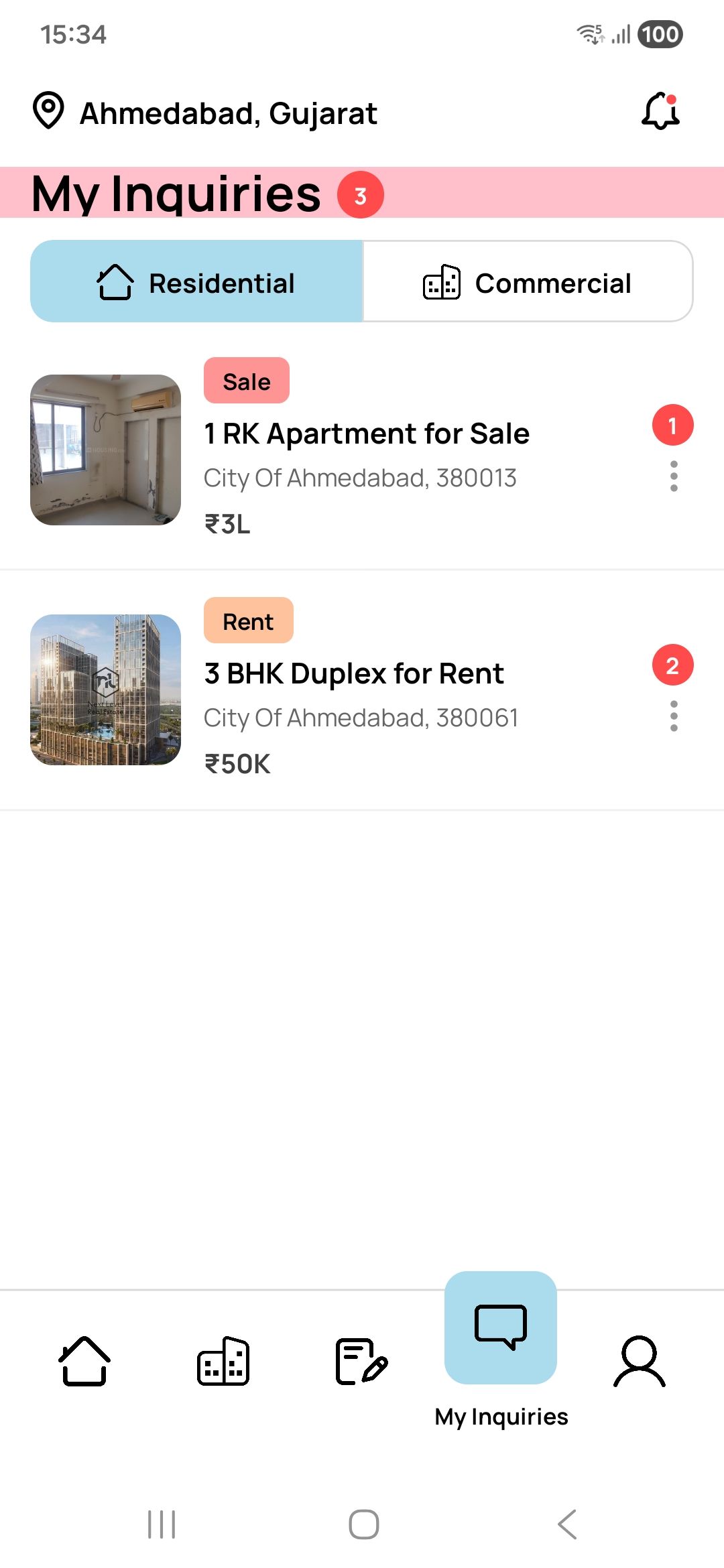 3 BHK Apartment for Sale 2